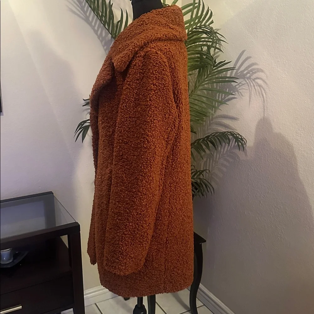 Sam Edelman Rust Teddy Jacket - Picture 2 of 12